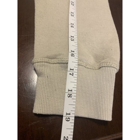 Timberland Boys Tan Hoodie M 10-12 Velvet Logo Kangaroo Pocket Outdoor Hiking - Picture 7 of 7